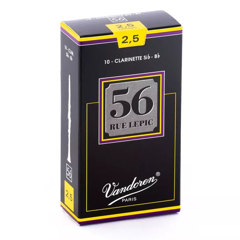 10-Pack of Rue Lepic Bb Clarinet Reeds 2.5