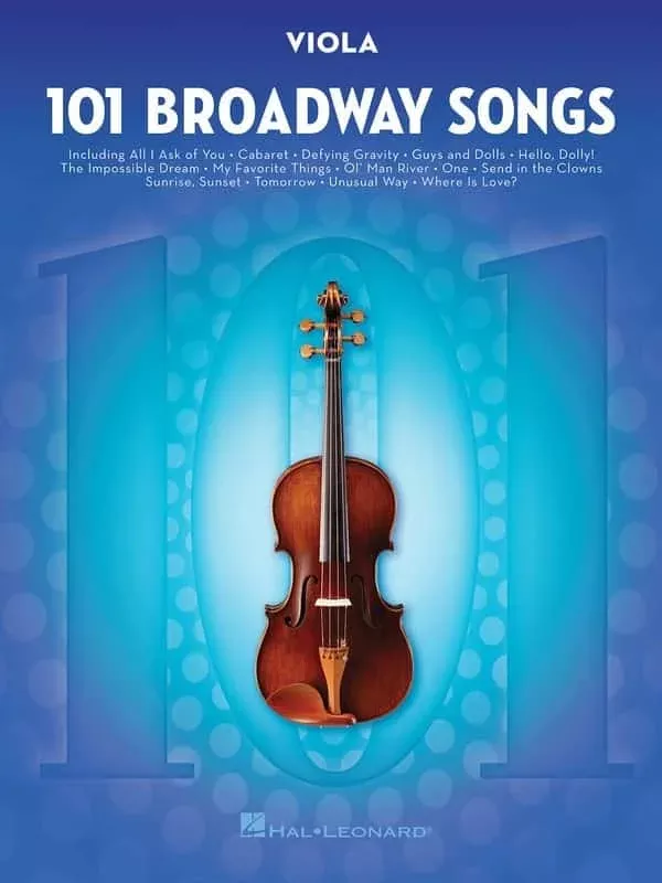 101 Broadway Songs for Viola | Sheet Music |Store
