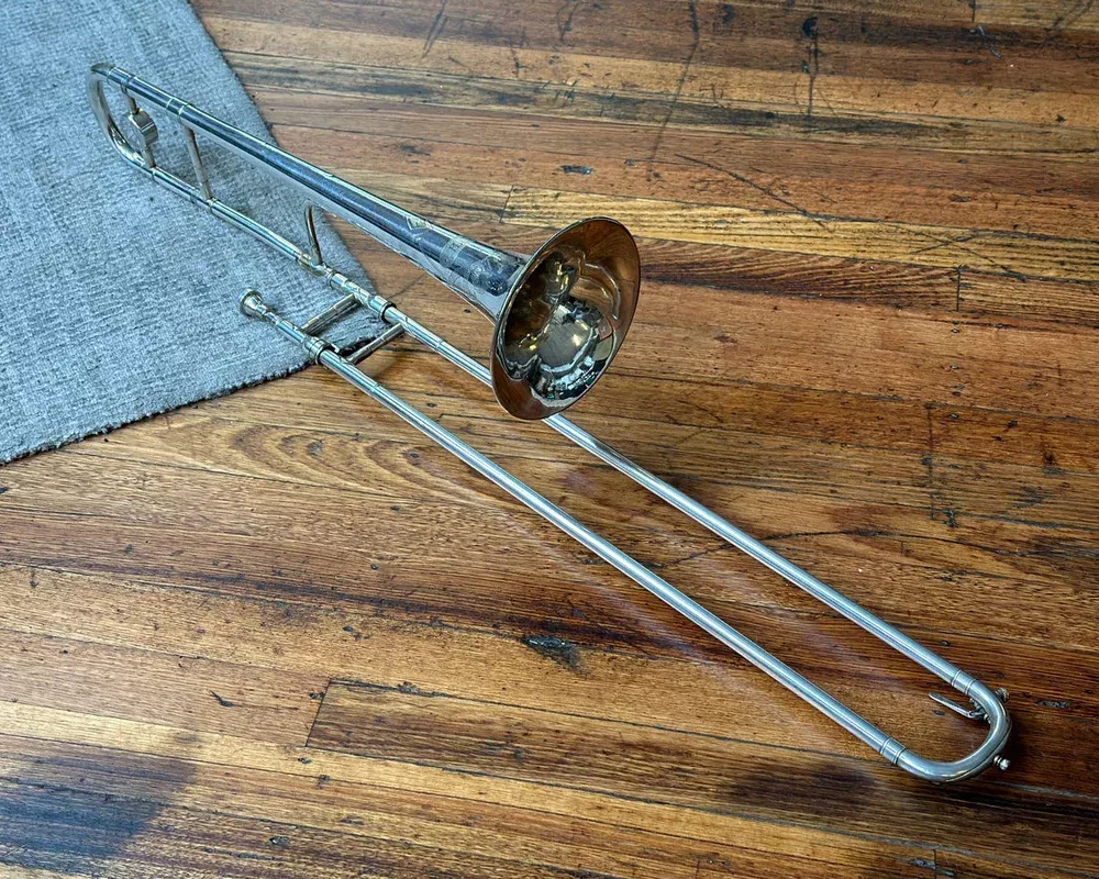 1960s Amati Silver Plated B Slide Trombone B♭