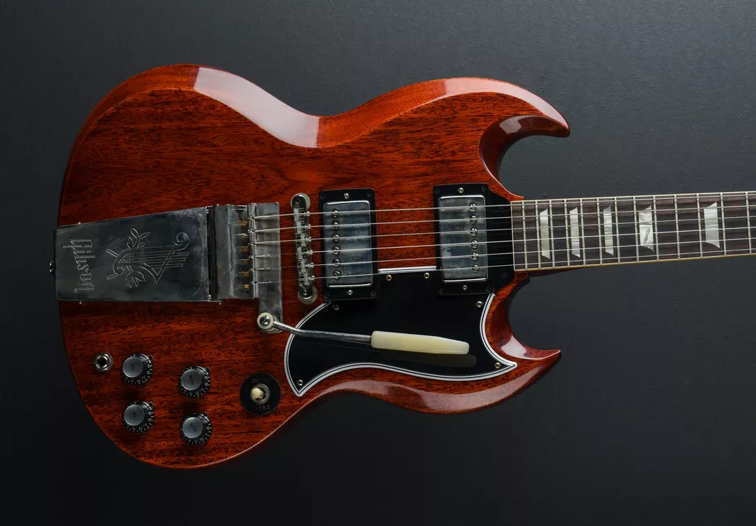 1964 SG Standard Reissue w/Maestro Vibrola – Cherry Red