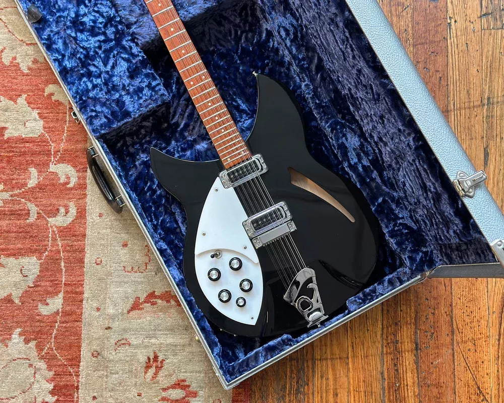 2003 Rickenbacker 330/12 – JetGlo Left Handed w/ OHSC