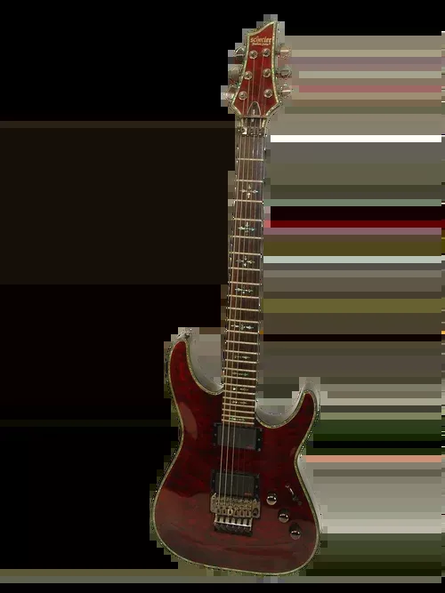 2013 Schecter Hellraiser C-1 FR Electric Guitar, Black Cherry – Previously Owned
