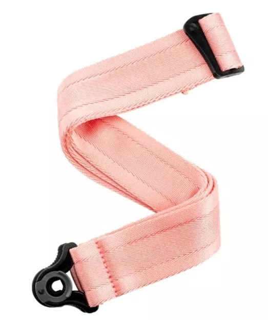 4Sound. D’Addario Auto Lock Guitar Strap, New Rose