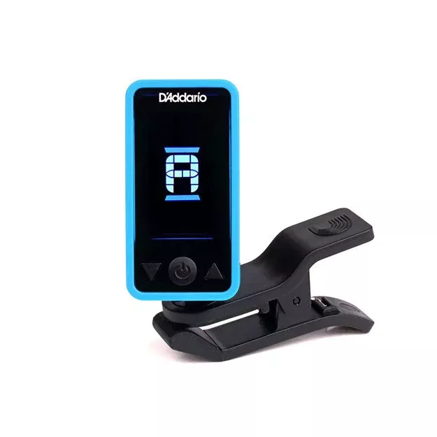 4Sound. D’Addario Eclipse Headstock Tuner, Blue