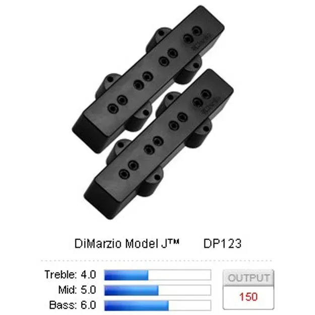4Sound. DiMarzio DP123BK