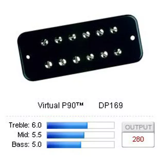 4Sound. DiMarzio DP169BK