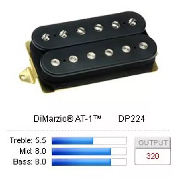 4Sound. DiMarzio DP224BK