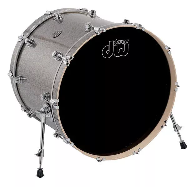 4Sound. DW Perf Kick 18×22 Pewter Sparkle