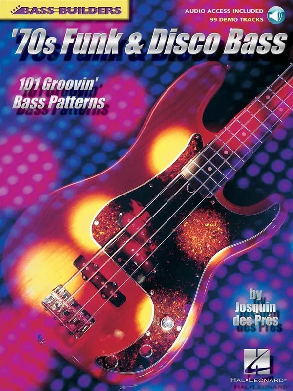 ’70s Funk & Disco for Bass Guitar – Book