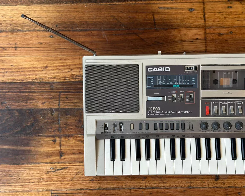 ’80s Casio CK-500 – Synth / Radio / Multitrack Tape-Deck