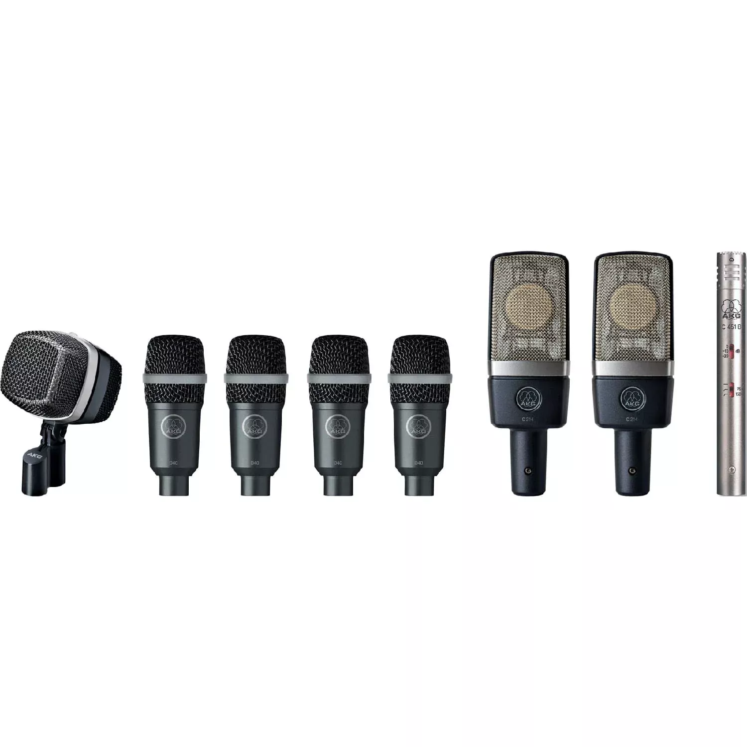 AKG Drumset Premium Microphone Set