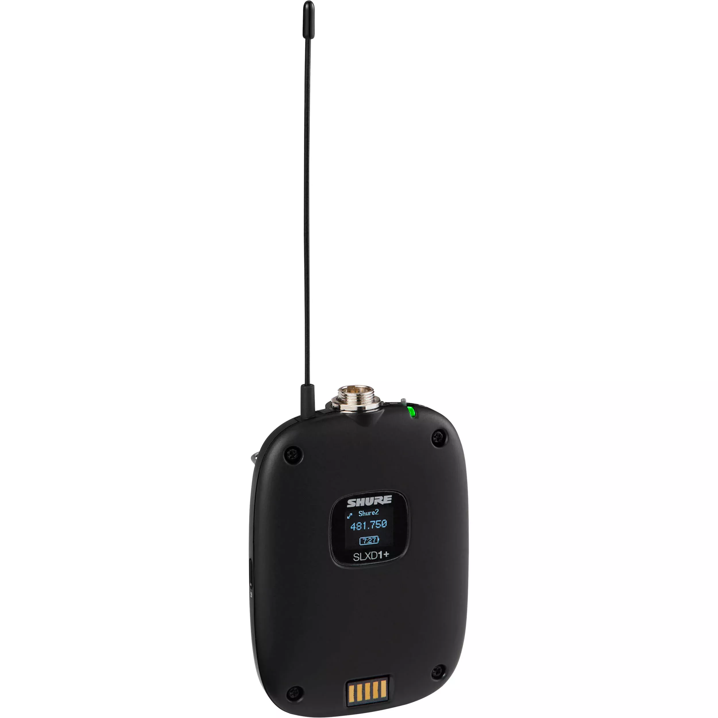 Shure SLXD1+ Digital Wireless Bodypack Transmitter (G57: 470-608 MHz)