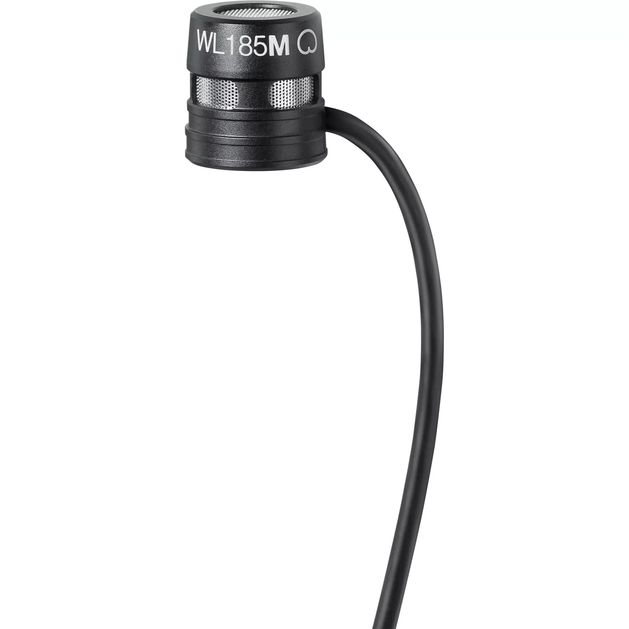 Shure WL185m Low-Profile Cardioid Lavalier Microphone with LEMO 3-Pin Connector (Black)