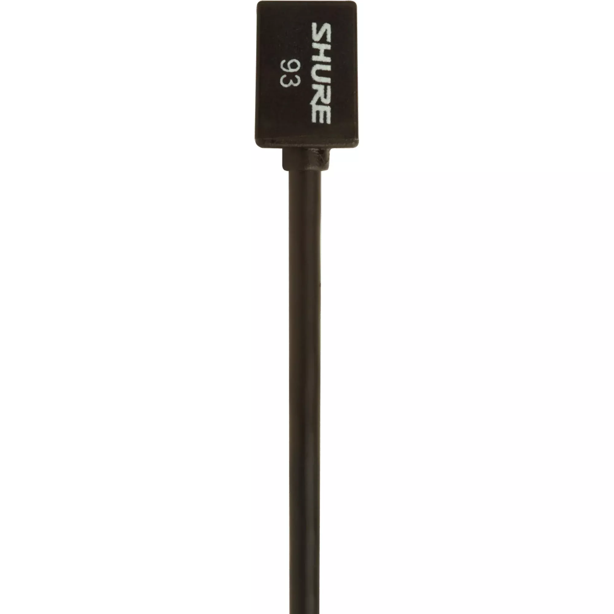 Shure WL93-6 Subminiature Omnidirectional Lavalier Microphone (Black, 6')