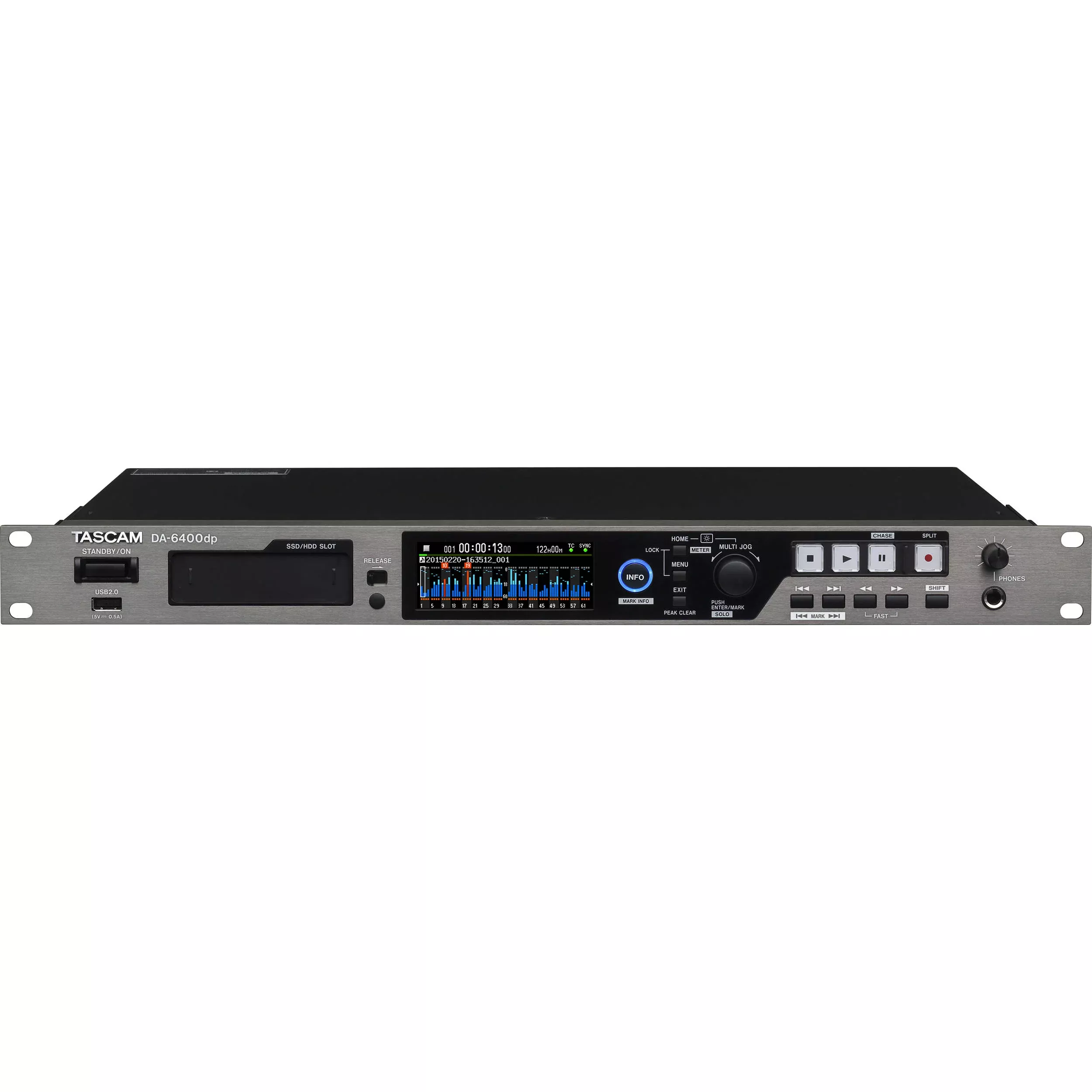 Tascam DA-6400DP Series 64-Channel Digital Multitrack Recorder