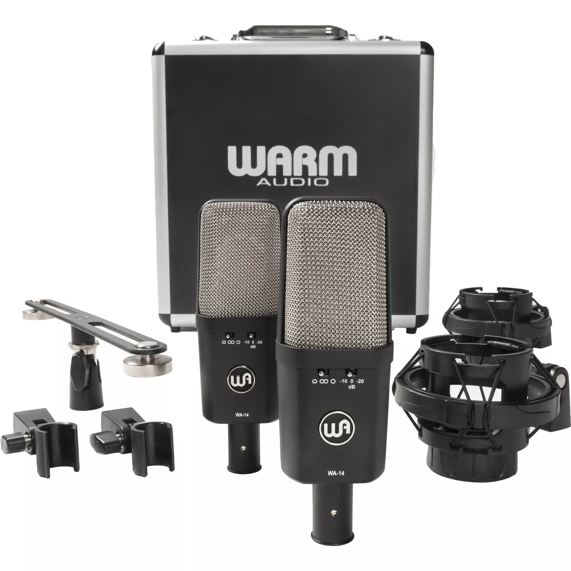 Warm Audio WA-14SP Large-Diaphragm Multipattern Condenser Microphone (Stereo Pair)