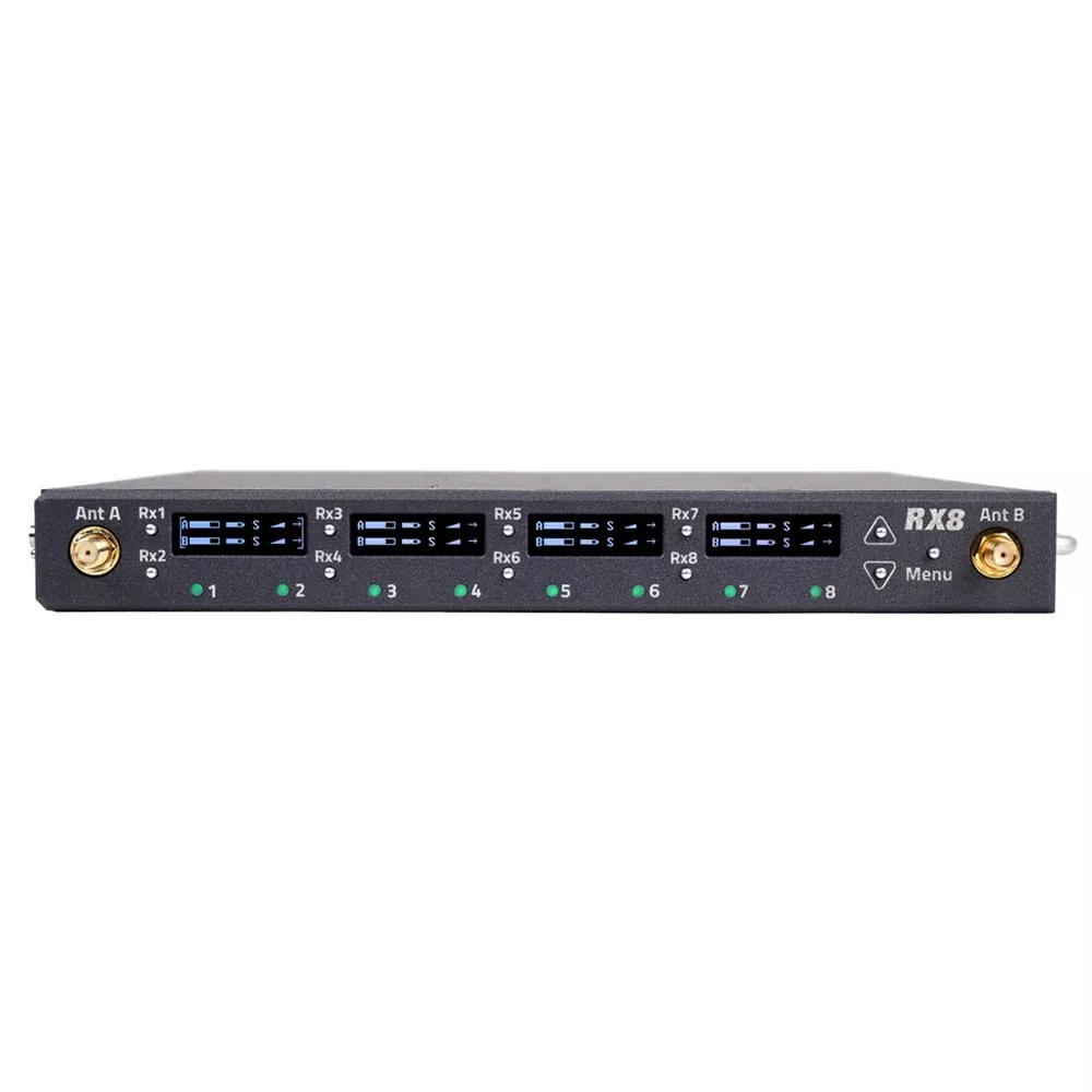 Zaxcom RX-8 - Compact 8-Channel MRX Receiver Interface
