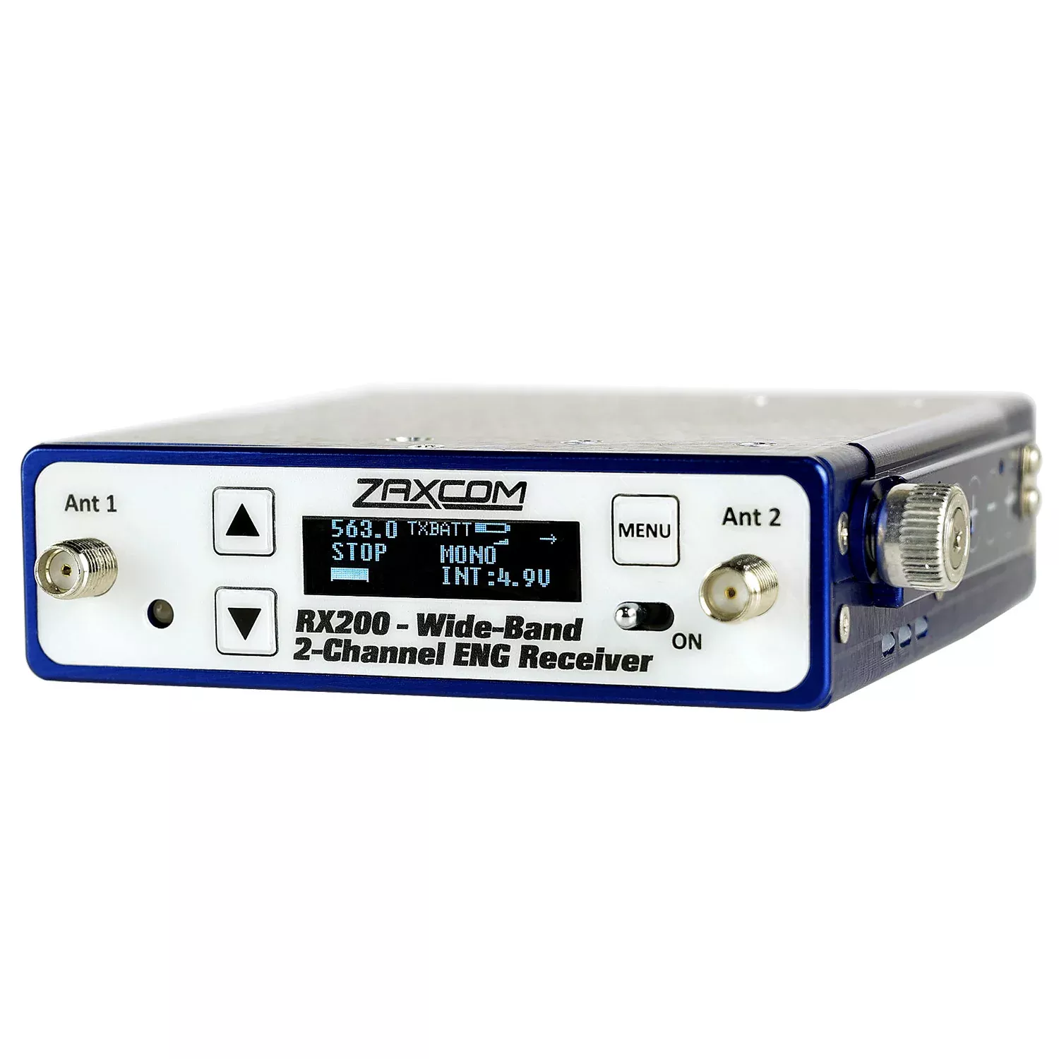 Zaxcom RX200 Wideband 2-Channel Portable ENG Wireless Receiver