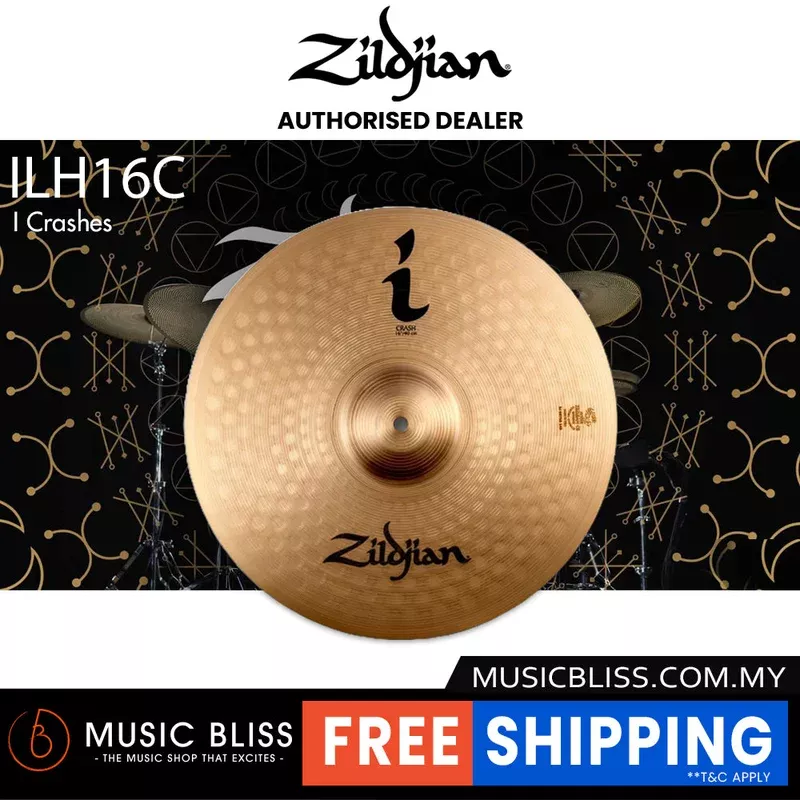 Zildjian 16″ I Series Crash Cymbal (ILH16C)