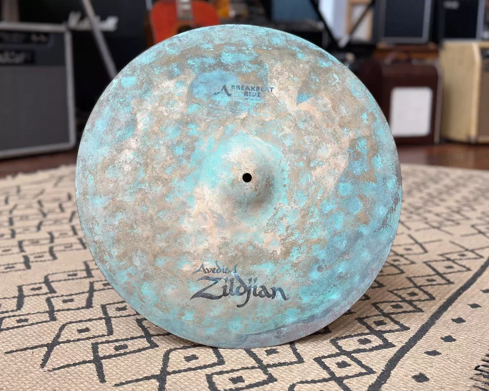 Zildjian 18″ Breakbeat Ride w/ Custom Patina Finish