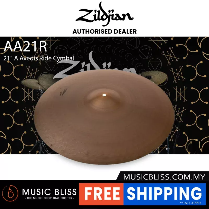 Zildjian 21″ A Avedis Ride Cymbal (AA21R)