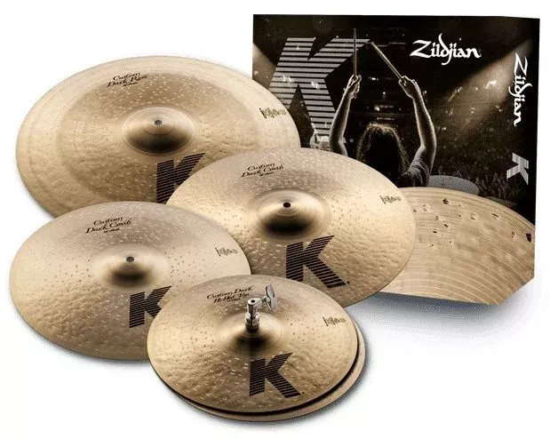 Zildjian – K Custom Dark Cymbal Pack 14/16/18/20 KCD900