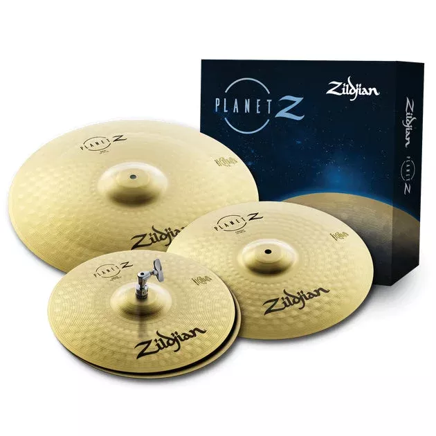 Zildjian Planet Z 4 Cymbal Pack (14 in. / 16 in. / 20 in.)–At Large Inc. Musical Instruments & Pro Audio