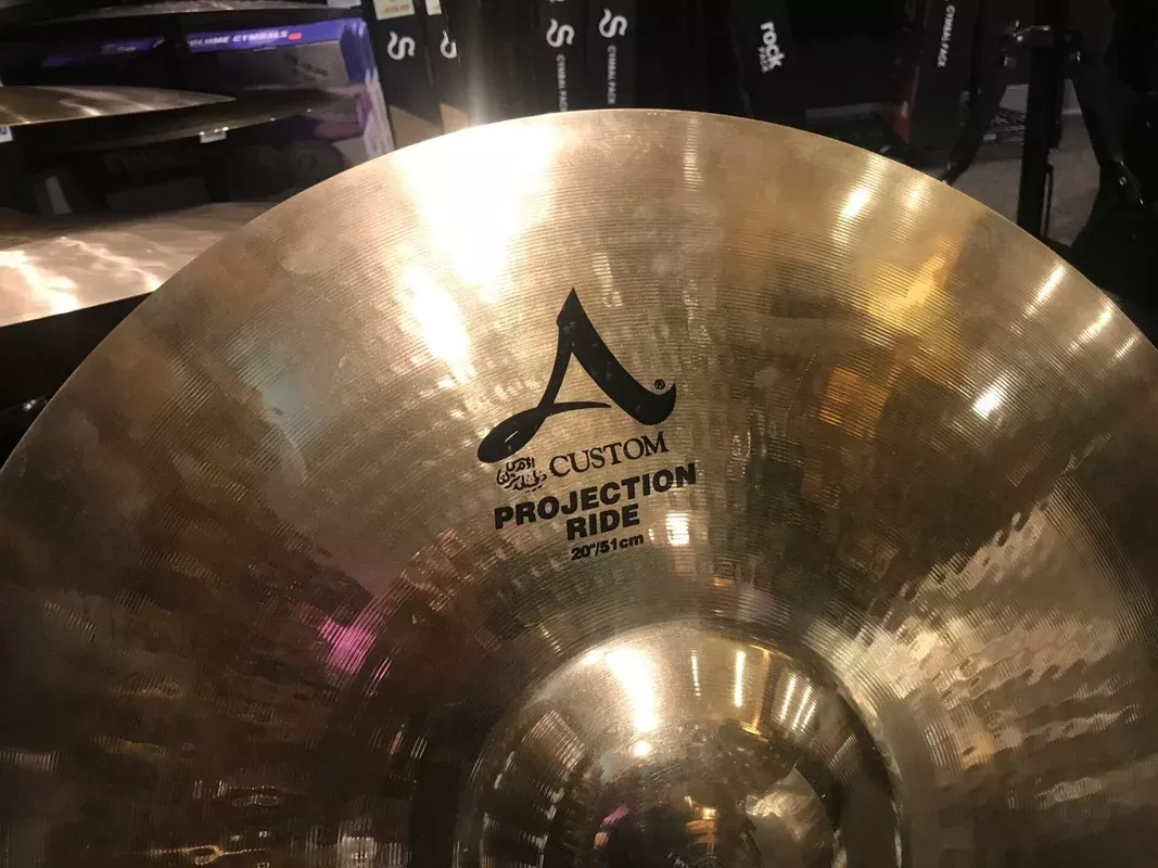 Zildjian Used Cymbals A Custom 20in. Projection Ride Cymbal –2025