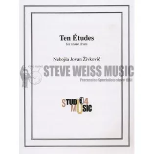 Zivkovic-10 Etudes for Snare Drum
