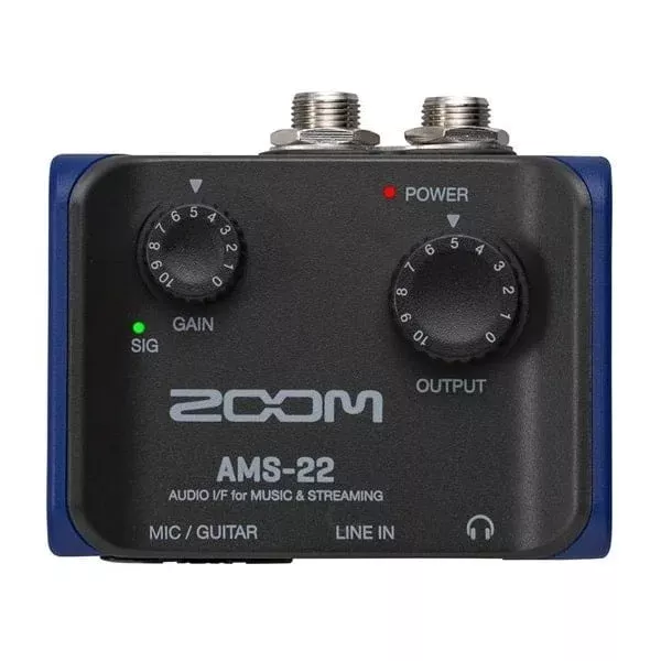 Zoom AMS-22 2-in / 2-out USB Audio Interface