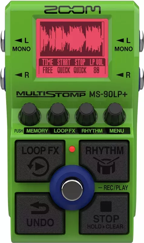 Zoom MS-90LP+ MultiStomp Looper Pedal